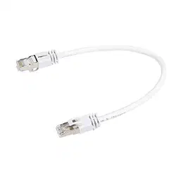 Amazonベーシック パッチインターネットケーブル ギガビットイーサネット ハイスピード RJ45 Cat 7 ホワイト 約0.3mの商品画像