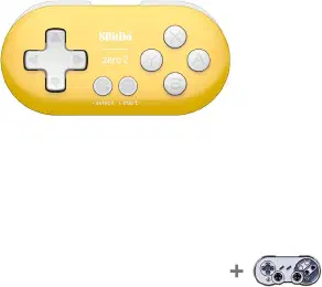 8bitdo Zero 2 ゲームコントローラー Bluetooth ワイヤレス Switch Windows Android macOSの商品画像