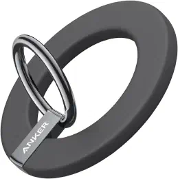 Anker 610 Magnetic Phone Grip (MagGo)(マグネット式スマホリング)【マグネット式/バンカーリング/スマホスタンド機能】MagSafe対応iPhoneシリーズ専用 (ブラック)の商品画像