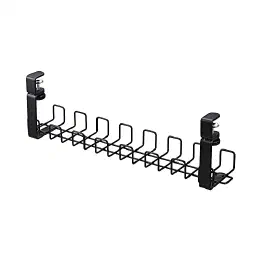プラス Garage 配線整理 ワイヤーケーブルトレー Lサイズ 幅63.7cm YY-WDCTL 黒 435570 ブラックの商品画像