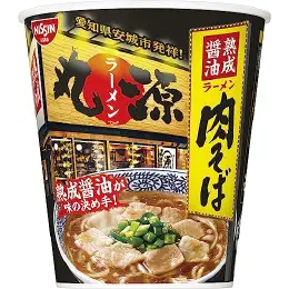 日清食品 丸源ラーメン 熟成醤油 肉そば 97g×12個の商品画像