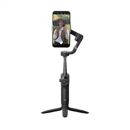 DJI 【国内正規品】Osmo Mobile 6 スマホ用ジンバルスタビライザー、3軸スマホジンバル、内蔵延長ロッド、ポータブル&折りたたみ式、ShotGuides機能搭載のAndroid&iPhone用ジンバル、Vlogスタビライザー、YouTube&TikTok動画の商品画像