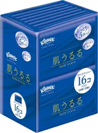 クリネックス ローションティシュー 肌うるる ポケット 24枚(12組)16個の商品画像