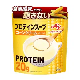 Ajinomoto 味の素 プロテインスープ コーンクリーム 600g 1食あたりたんぱく質20g ホエイプロテイン whey protein インスタント タンパク質の商品画像