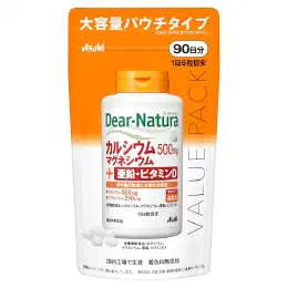 ディアナチュラスタイル カルシウム・マグネシウム・亜鉛・ビタミンD 540粒(90日分)　 アサヒ サプリ 国内工場 パウチの商品画像