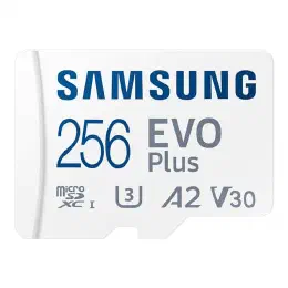 Samsung(サムスン) マイクロSDカード 256GB Nintendo Switch 動作確認済 最大転送速度 160MB/s 国内正規保証品 10年保証 UHS-I U3 V30 microSDXC EVO Plus MB-MC256SA-IT/ECの商品画像