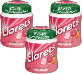 クロレッツXP ピンクグレープフルーツ ボトル 3個セットの商品画像
