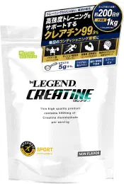 ビーレジェンド クレアチン モノハイドレート 200回分 1kg インフォームドスポーツ 無味無臭 ノンフレーバーの商品画像